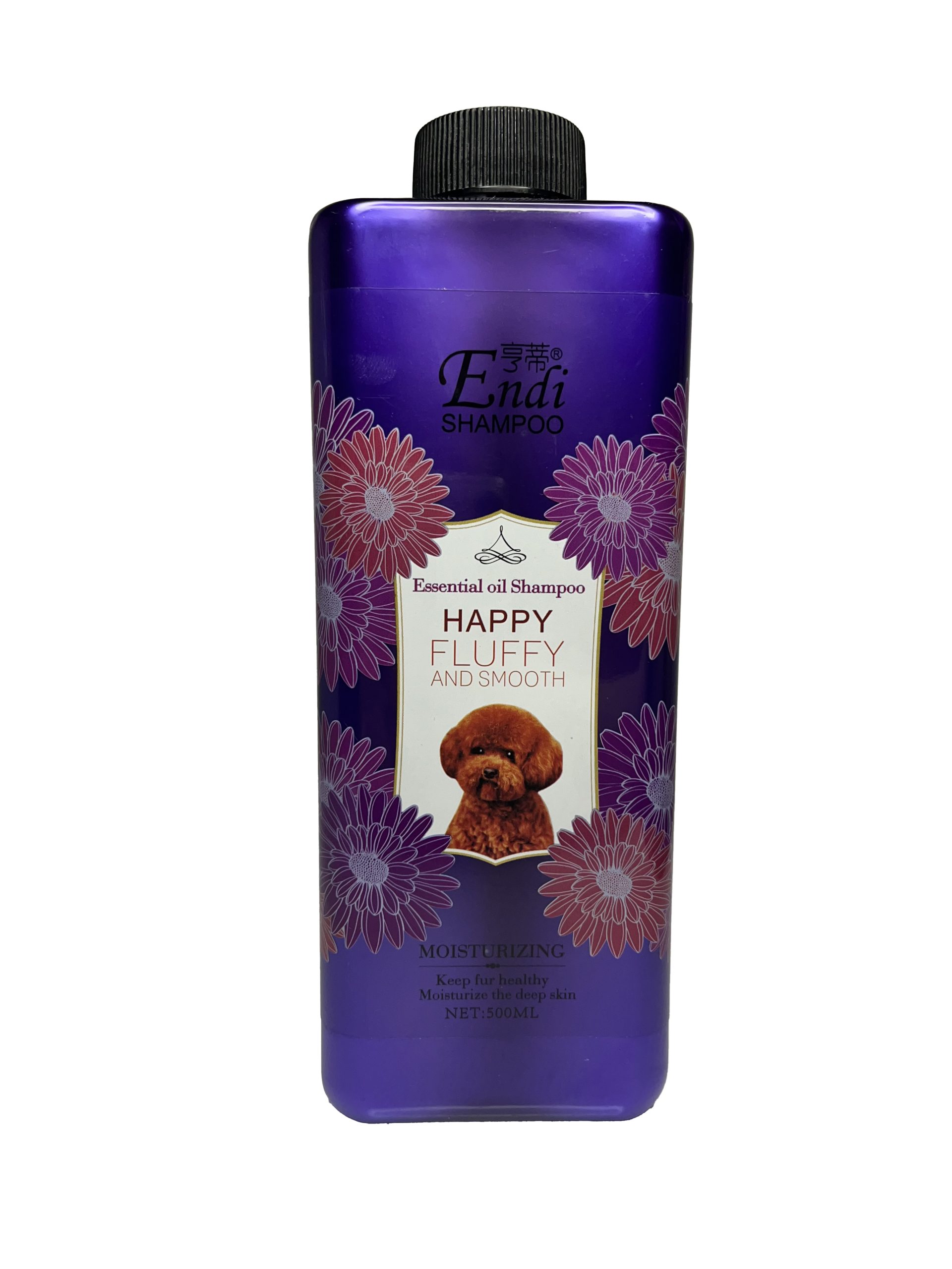 شامپو معطر مرطوب کننده سگ Endi (500 میلی لیتر) مخصوص تمامی نژادها با موهای صاف و کرکی