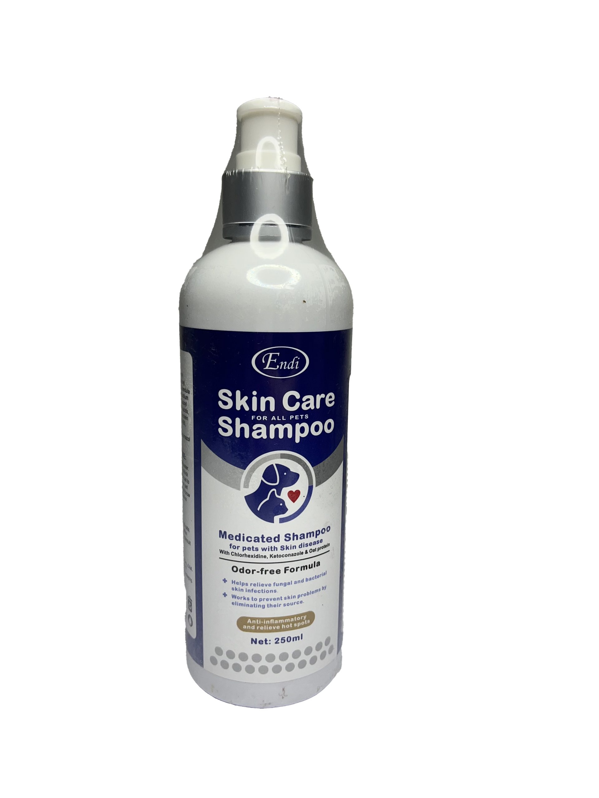 شامپو درمانی بیماری های عفونی و قارچی پوست Endi (250 میلی لیتر) SKIN CARE